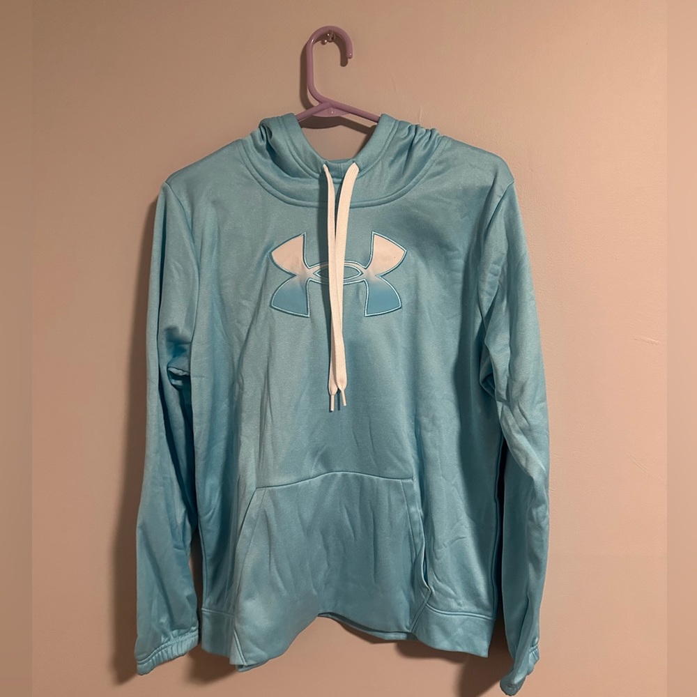 **Brand New with Tags** light blue, loose Under Armour Sweatshirt